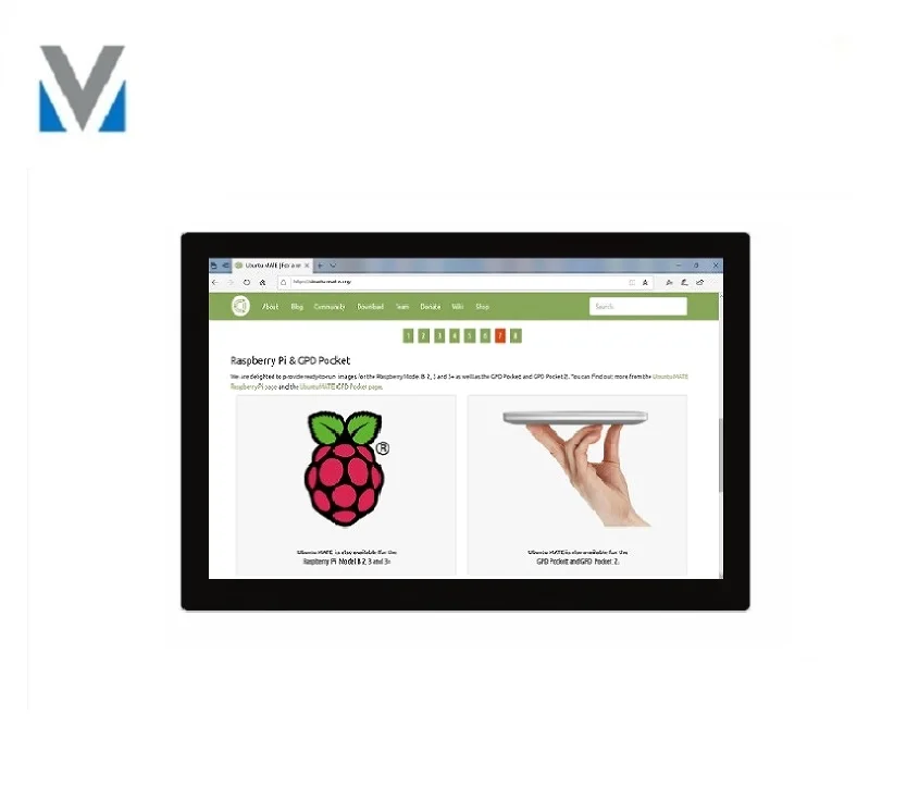 5 inch ips full view lcd screen 1280*720 800 nits brightness raspberry pi touch screen