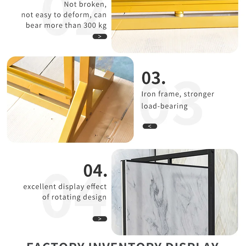 Floor Stand.Displays Metal Ceramic Marble Quartz Granite Exhibition Tile Sample Stand,Showroom Stone Display Rack