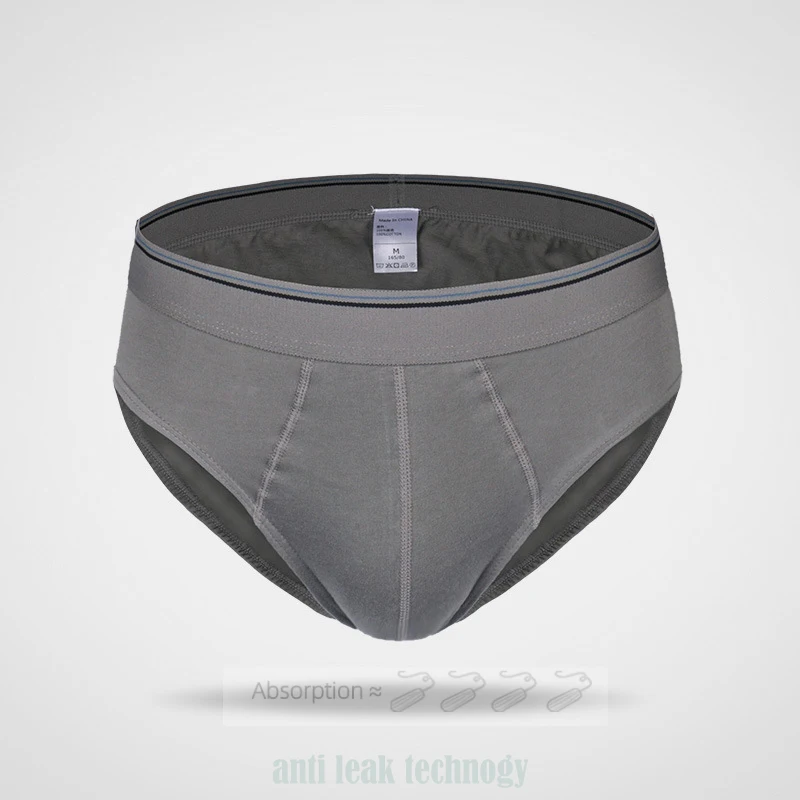 Plain cotton briefs sexy mens erotic underwear tight panties