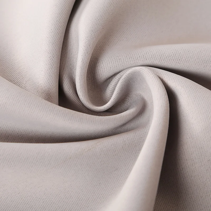 Popular classic South America  hot sell solid ready made curtain blackout curtain fabric curtain material