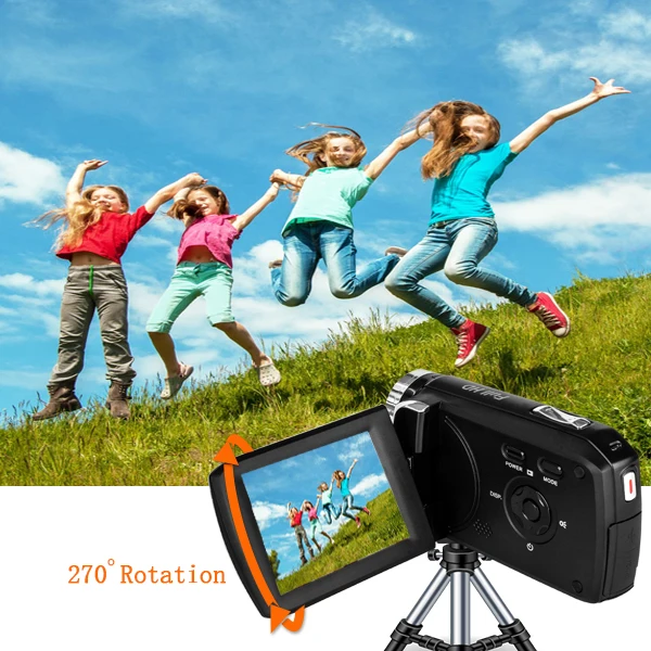 ODM Factory Price 1080P Digital Video Camera Camcorder Multiple Features Beauty Filters Student Digital Video Kids Camera