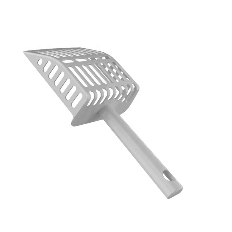 Wholesale  Plastic Pet Cleaning ScoopCat Litter Scoop Pet Spreading Scoop Cat Litter Waste Shovel With Easy Handle For Pet CatLi