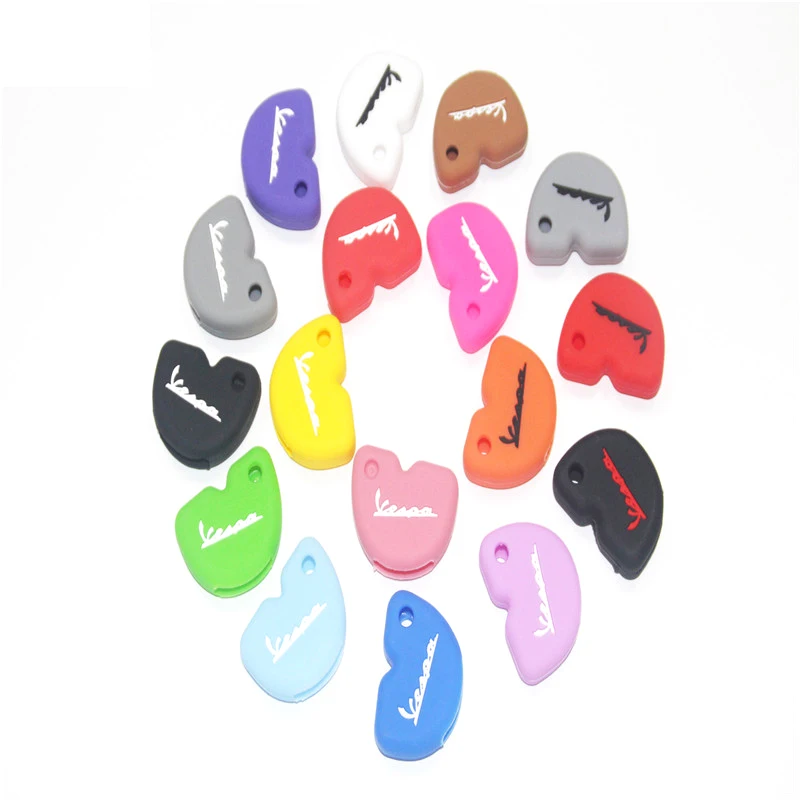 For Vespa Enrico Piaggio GTS300 LX150 Fly125 3vte Gts 200 946 New 150 300 RA1 Motorcycle Drop Shipping Silicone Key Cover Case