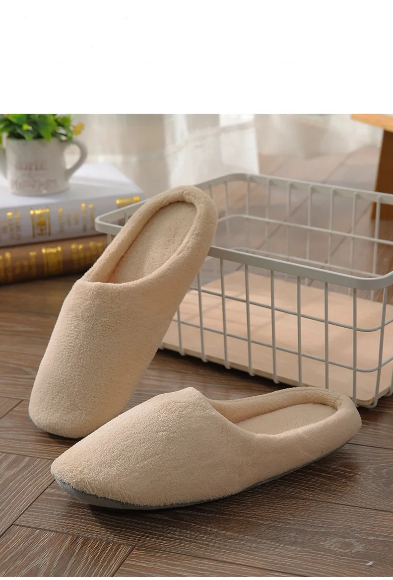 Factory Luxury Hotel Travel Spa Slipper Indoor House Slippers TPR Sole