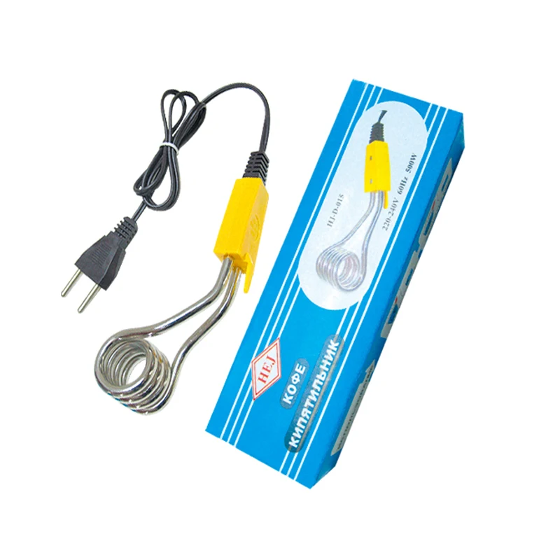 Оптовая продажа с завода, Электрический мини-котел для кофе 500 Вт, погружной водонагреватель