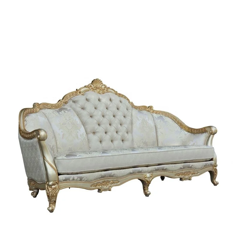 Rococo sofa designed for living room furniture