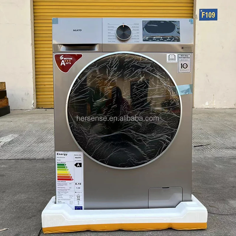 LG 12Kg Automatic Front Load Washer Dryer Combo Laundry Washing Machine Dryercommercial self service clothes dryer