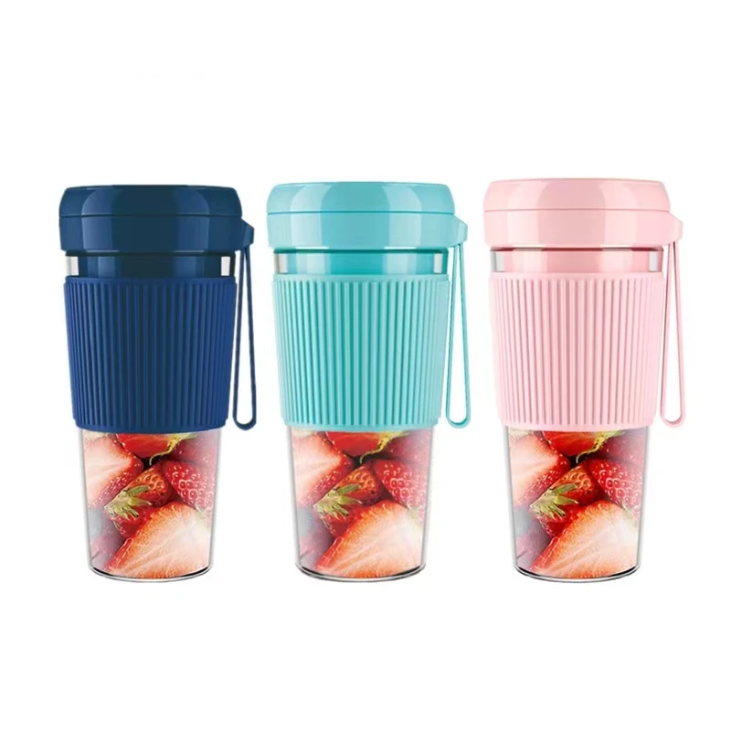 Portable Mini Juicer Blender with usb Mini Portable wine Blender 280ml Citrus Juicer Dispenser Cup Shaker Bottle