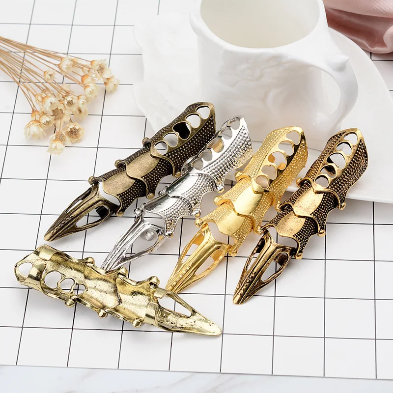 Fine Ring Zinc Alloy Finger Can Bend Rings Multi-color Finger Knuckle Ring