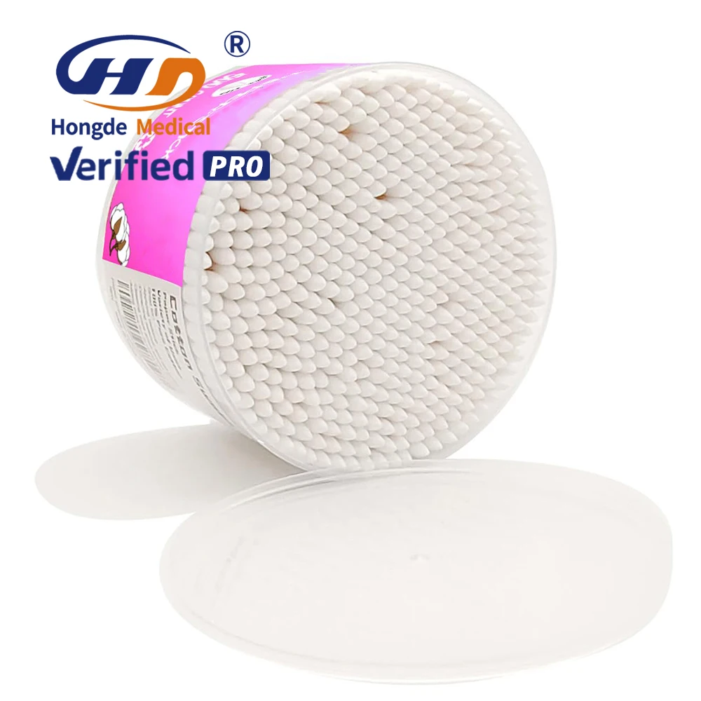 HD CBD-55 Wholesale Qtips For Ear Cleaning Swabs Ce Iso Bamboo Buds Cotton Swab
