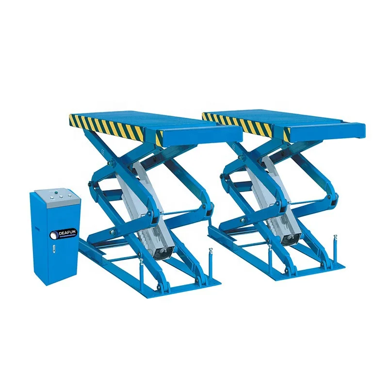 3.5Ton Inground установленный полный подъем Scissor Lift для мастерской автомобиля