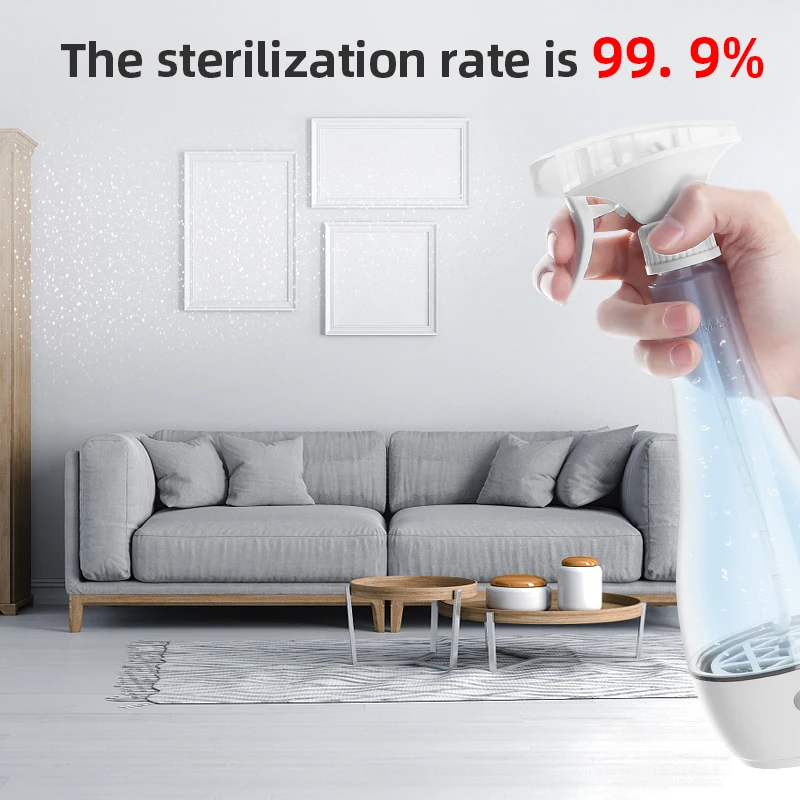 
Portable USB 500ML Spray Electrolyzed Water Generator Disinfectant Maker 