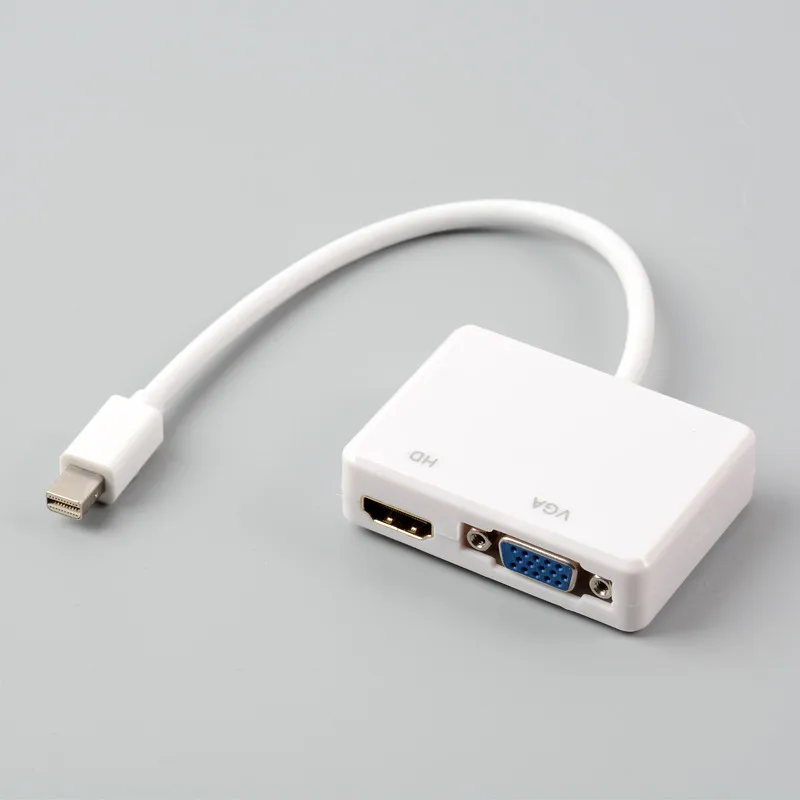 Factory direct sale mini dp to vga HD adapter cable mini dp to vga mini displaypot to vga HD