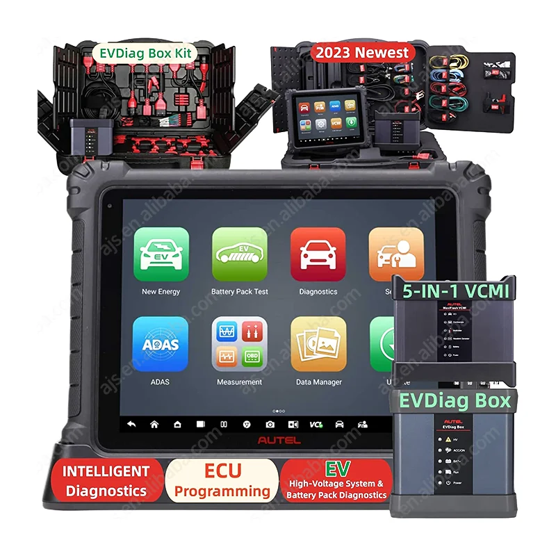 2023 Новый Autel MaxiSys Ultra EV диагностический инструмент J2534 ECU программирование 40 + сервисный сканер autel Ultra EV с MaxiFlash VCMI