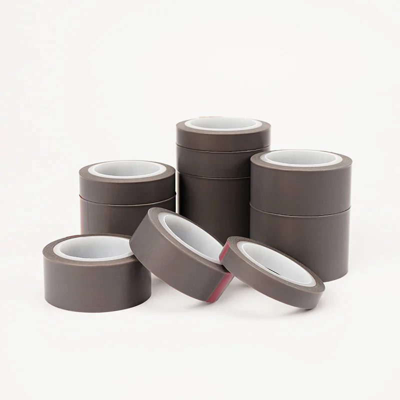 0.08mm Thickness Heat Resistant PTFE film Tape Pure Ptfe Adhesive Tape For Vacuum Sealer Machine