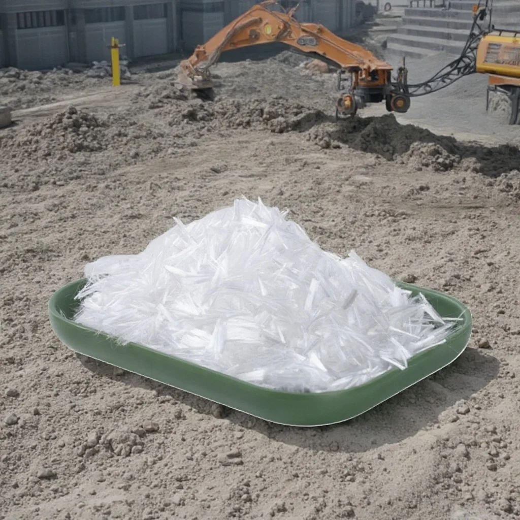 12MM Polypropylene  Concrete Fiber