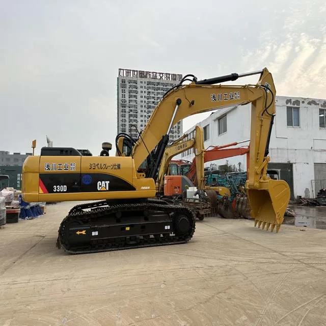 Подержанный гидравлический экскаватор cat 330d E200B E300B с рабочим состоянием для продажи