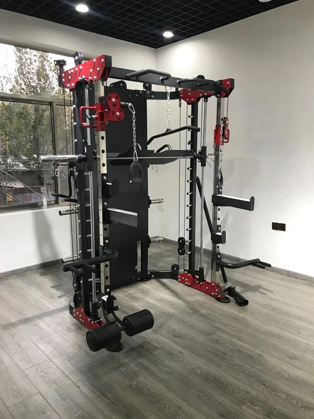Multi Function Equipment Cable Crossover Trainer Wall Mounted Functional Trainer for Strength Training Machine