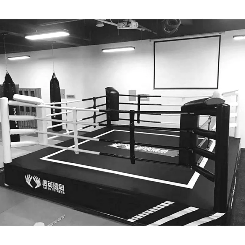 Фабрика AIDONG экспорт международный стандарт IBF тренировочный матч клетка смешанных боевых искусств восьмиугольный боевой ринг боксерский