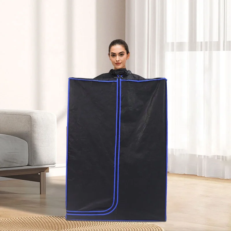 Personal foldable far infrared sauna air blower sauna tent red light therapy full body relax portable sauna