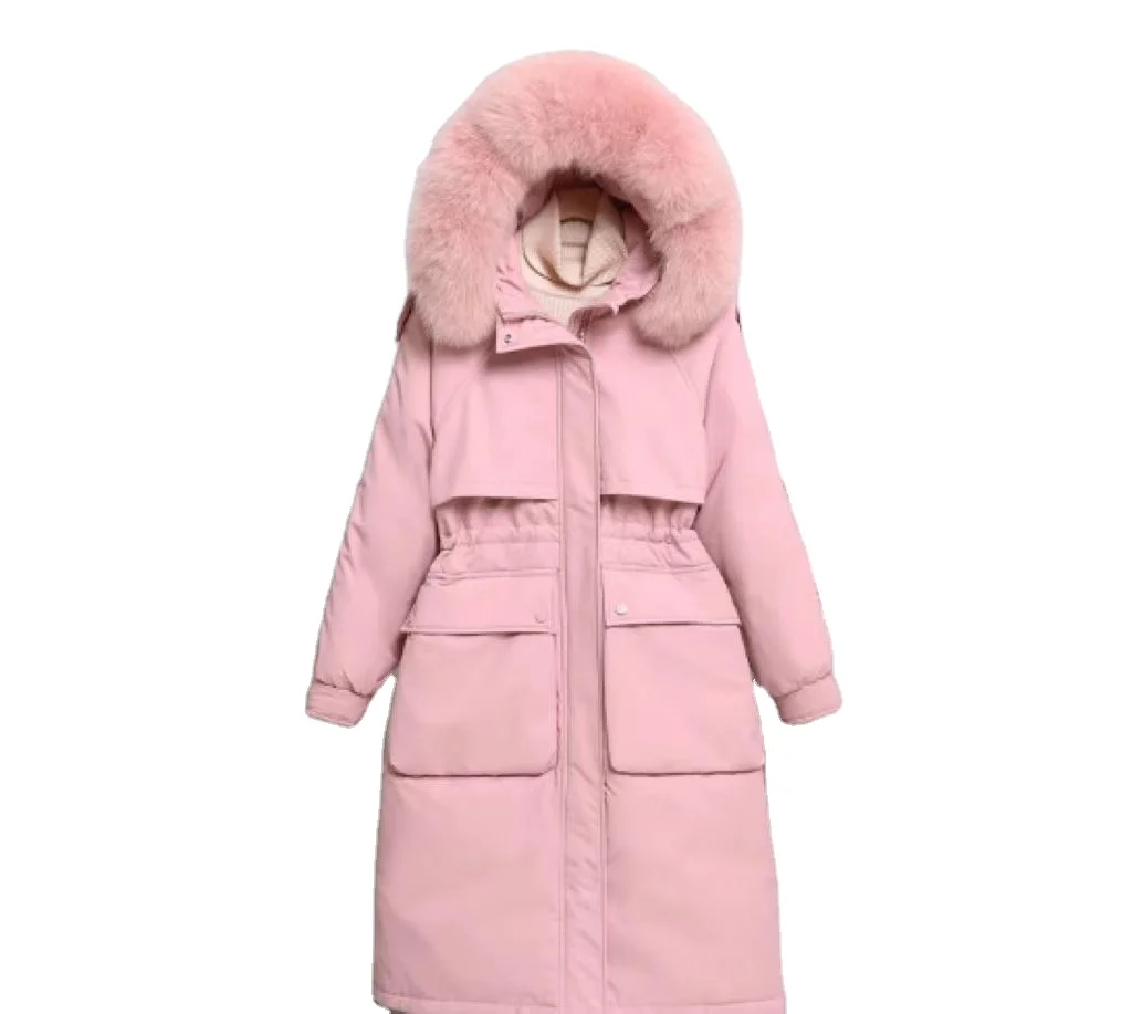 2022 Winter autumn down jacket korean urban long coats outdoor warm down jacket