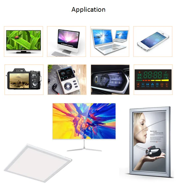 Custom High Reflectivity PET Reflective Film LGT188RC LED Panel TV Backlight Reflective White  PET Soft Plastic Film