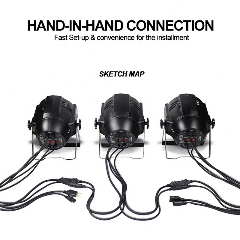 Best Selling Indoor DJ Stage Lighting RGBW China 54*3w LED Par Lights