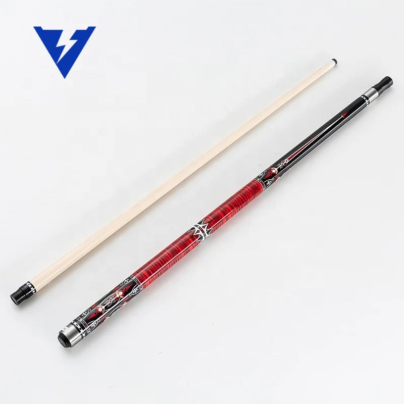 RTS American Style Pool Game Maple Wood 1/2 Split 9-ball billiard cue 13mm tip pool cue stick