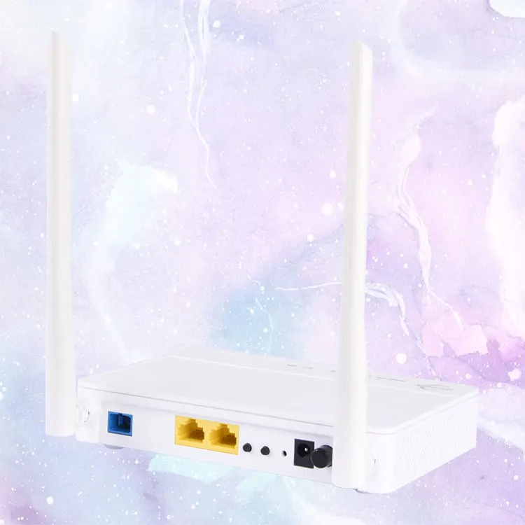 Direct Manufacture Ont-Optical-Fiber Modem 2 Port Onu Router 1Ge 1Fe Wifi C Xpon Dual Band Fiber Optic