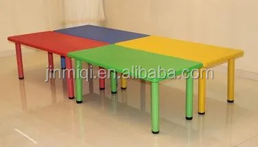 Plastic table plastic chair kindergarten furniture for preschool