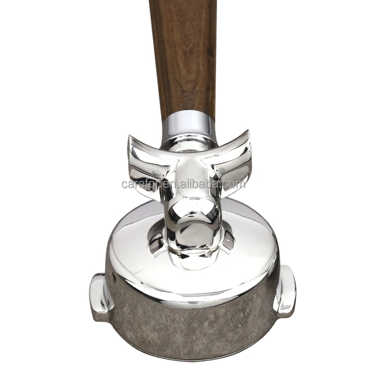 58mm 2 Ears Stainless Steel Bottomless Naked Portafilter Wooden Coffee Handle Cup Filter Basket for GAGGIA CLASSIC EVOLUTION ESP