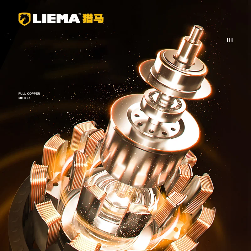 LIEMA 225SL  Putty Wall Drywall Electric Sanding Mmachine Folding Design LED Light Drywall Sand Wall Sander with Vacuum Cleaner