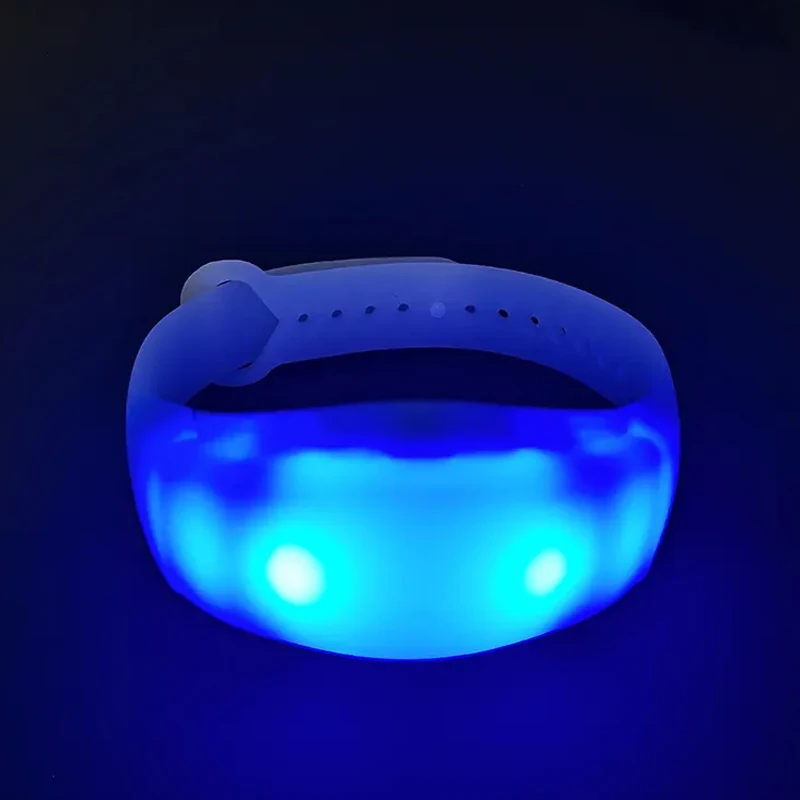 Newest Luminous Colorful LED Wristband Led Bracelet New Year Easter Rabbit Toggle Switches Easter Accessories