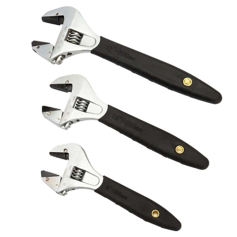 Multifunctional 8' Ratchet Wrench Universal Car Auto Oil Filter Removal Tool Adjustable Wrench