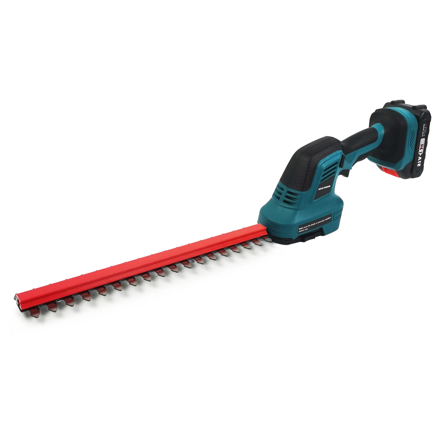 VERTAK 20V Portable Cordless Hedge Trimmer 2 in 1 Grass Shear Electric Weed Grass Cutter Shrubbery Trimmer for Garden Lawn