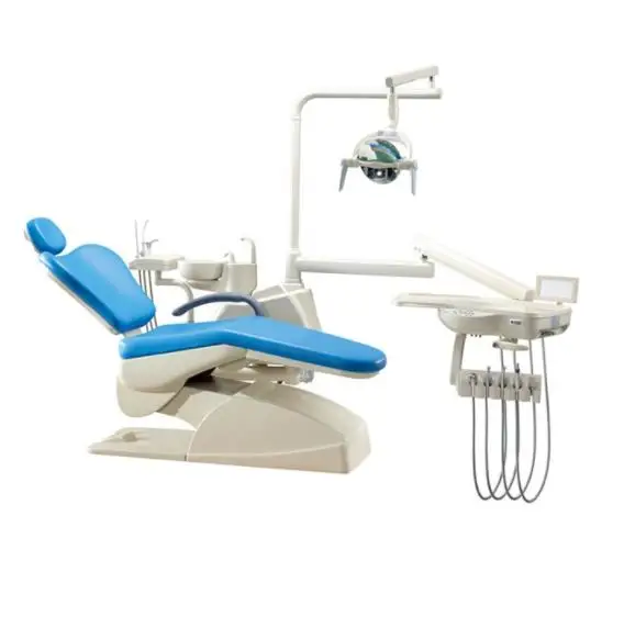 Manufacturer Wholesale New Automatic Sterilizing Medical Dental Chair with Movable Treatment Cart