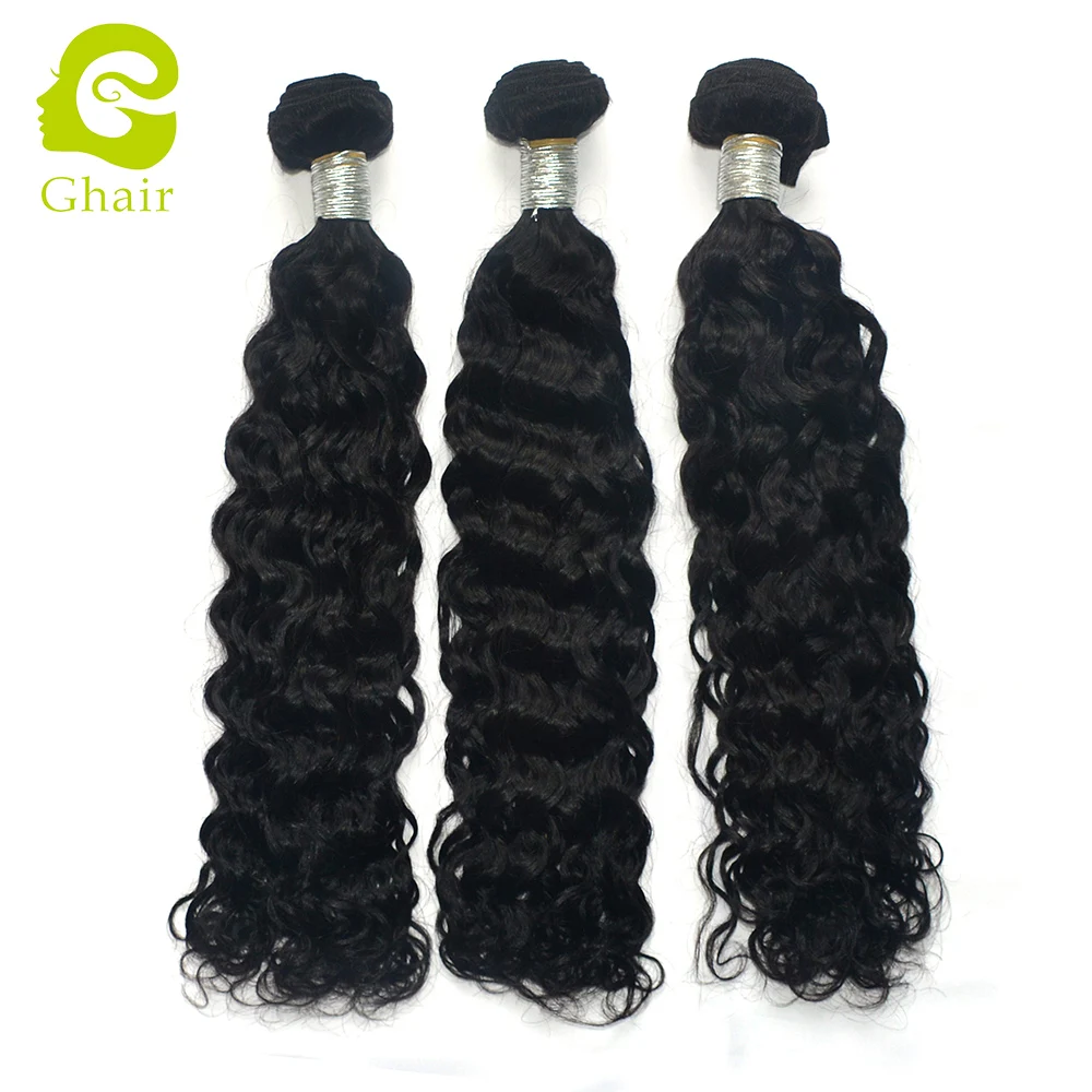 
Ghair 9A best human virgin hair Bundles beauty supplies and hair product cuticle aligned hair weft wholesale price 