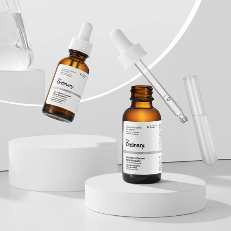 Custom Design Skincare Bottle Cosmetic Jar Packaging Labels Stickers Printing