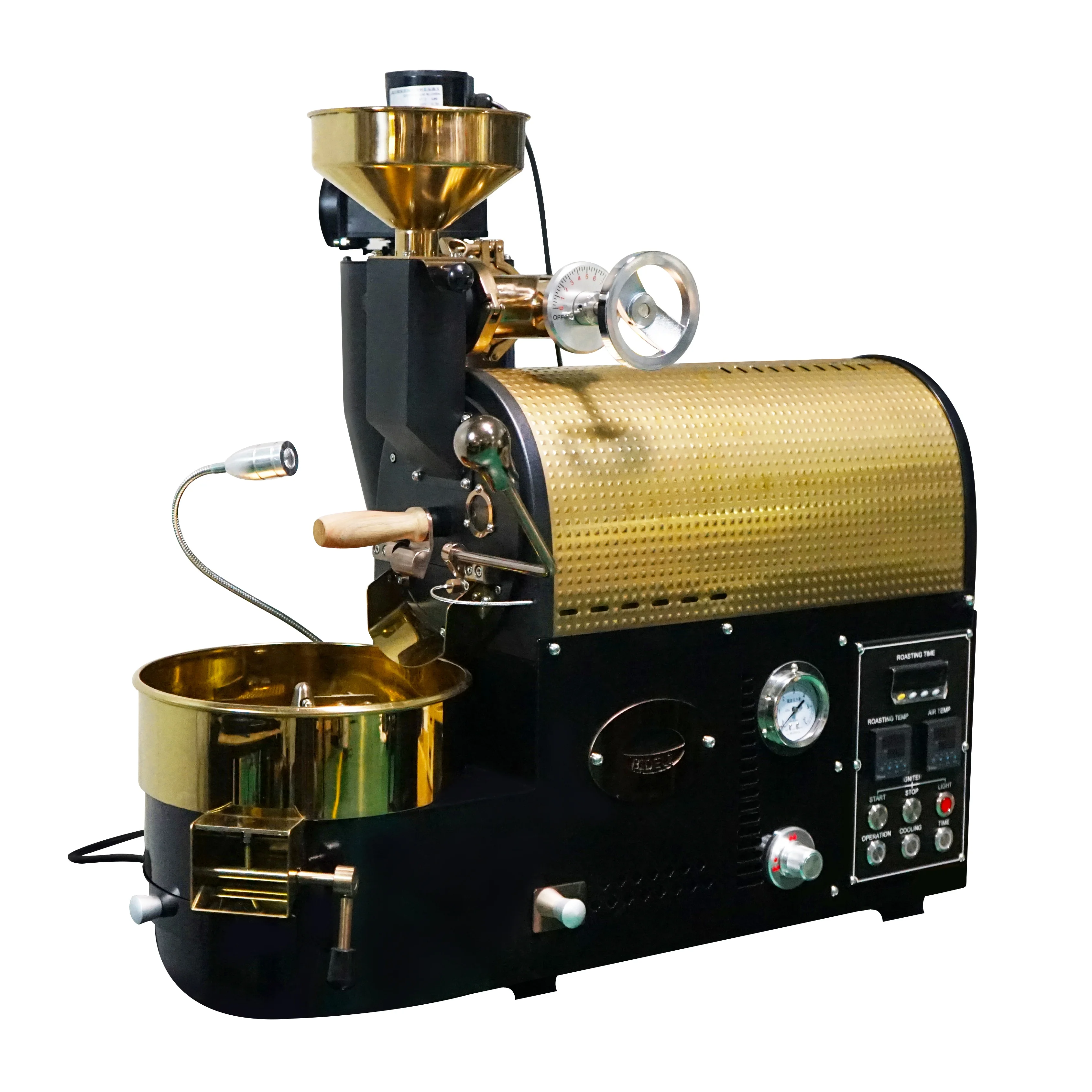 bideli 300g 500g 600g small coffee beans roaster/coffee probat roaster price USB data logging