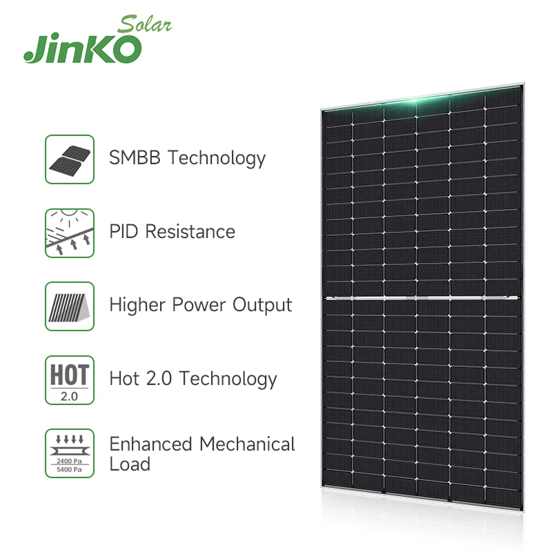Jinko Solar 550W 555W 560W 565W 570W Bifacial Module Solar Panels with Dual Glass