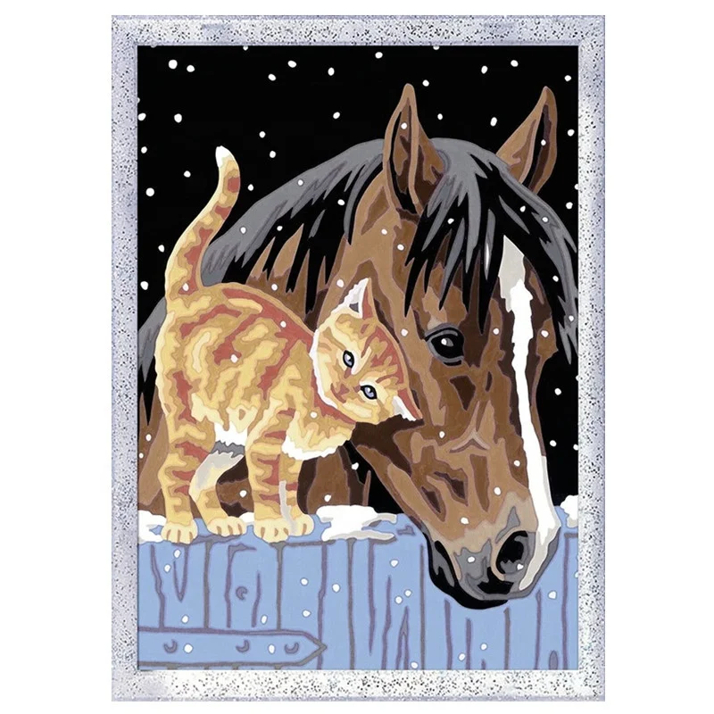 DropShipping animal horse  Paintings Custom Canvas Print On Canvas Printing Wall Pictures Home Decor