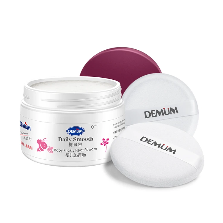 
Factory Direct Sale Baby Talcum Powder Body Skin Care Baby Prickly Heat Powder 