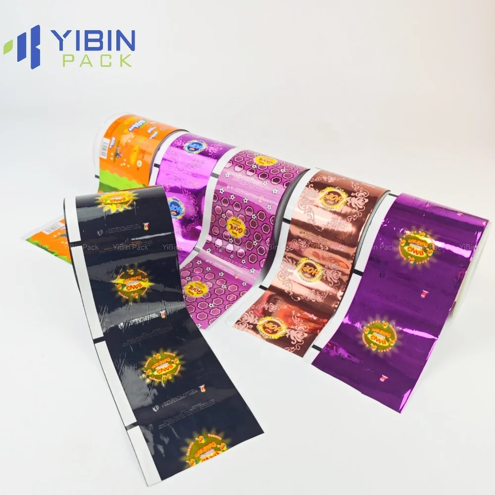 Food Grade OPP/CPP Plastic Film Roll Stock Snack Chips Wrap potatoes chips packing bags Custom Plastic Laminated Film