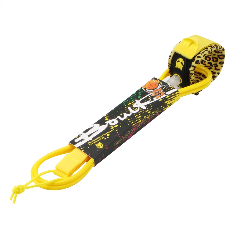 Adjustable, Ultra-Strong  Premium Surf Leash for Short Boards & Long Boards