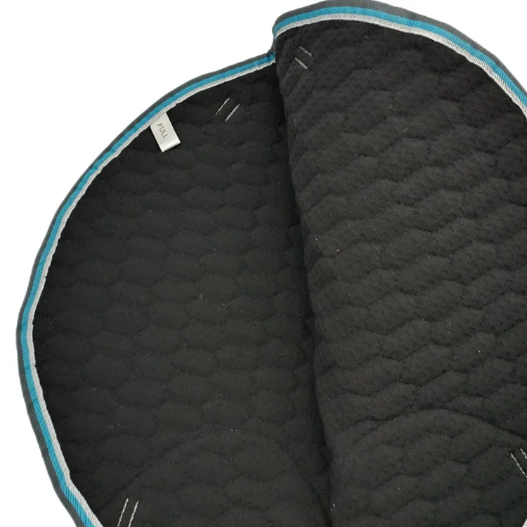 High Quality Custom Cotton Fabric All Purpose Horse Riding Equestrian Equipment English Western Saddle Pads