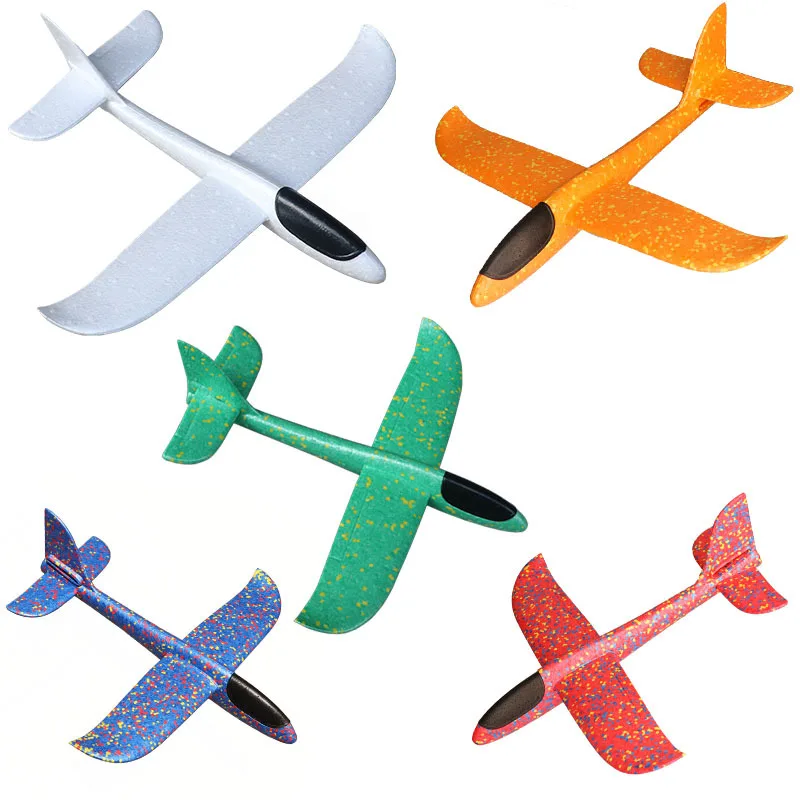 36CM EPP Foam Hand Throw Airplane Outdoor Launch Glider Plane Kids Gift Toy Light Interesting Toys Foam Plane