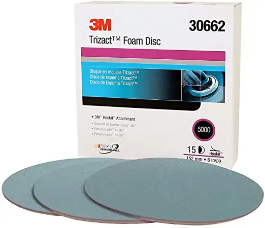 3M Hookit trizact grinding disc foam 3m polish 3 inch 75mm abrasive tools