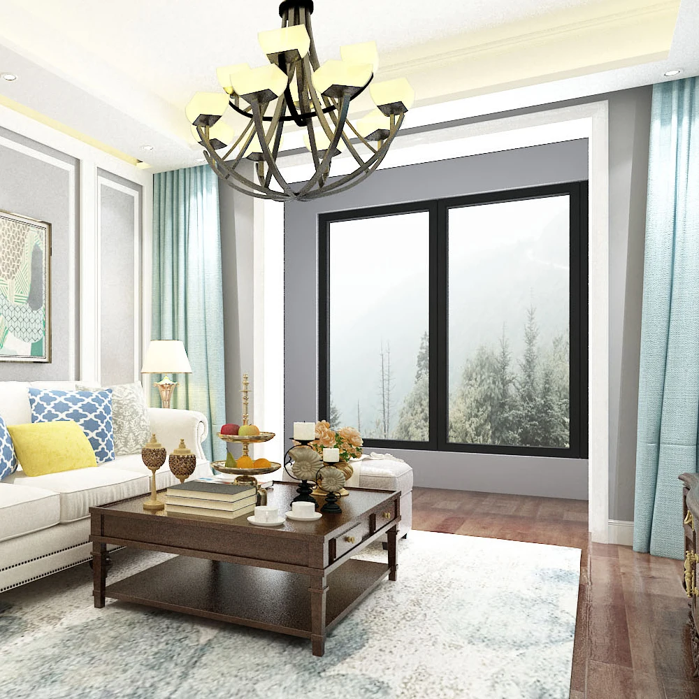 Производители продают как система горячих тортов открытое окно алюминиевое створчатое двойное стекло