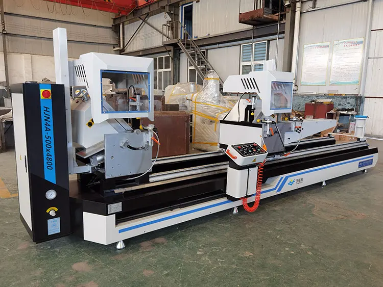 HJN3A-500*4200 CNC  double head cutting machine aluminium price