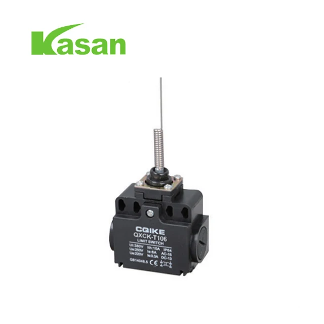  IP40 Номинальный 250V 10A Roller Lever Стандартные Пластиковые роликовые концевой выключатель 8104